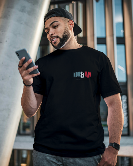 Black Oversized T-Shirt for Men & Women | Premium Cotton | Unisex Streetwear | Dino Trends