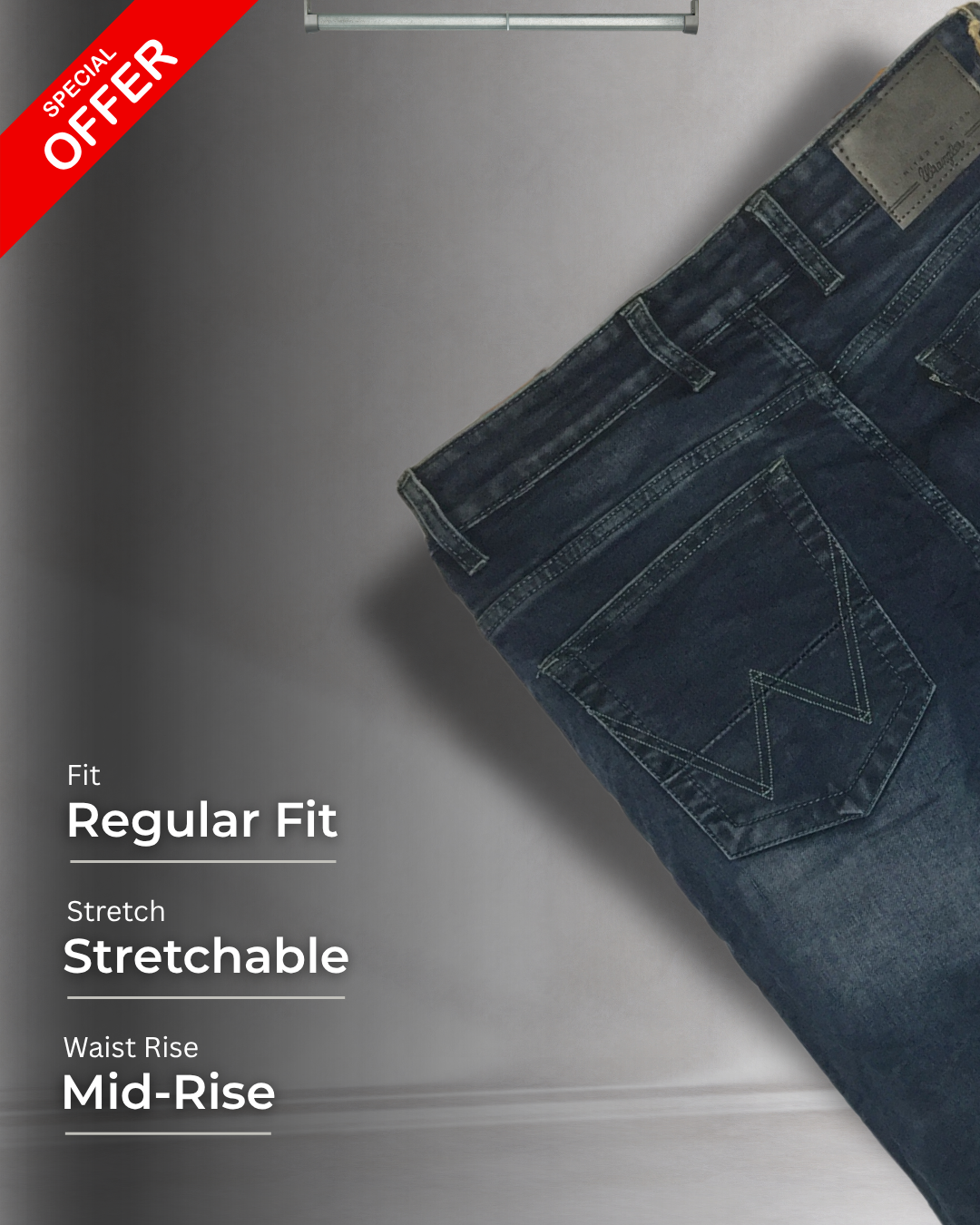 Men's Regular Fit Denim Jeans – Stylish & Comfortable | Dino Trends (Copy)
